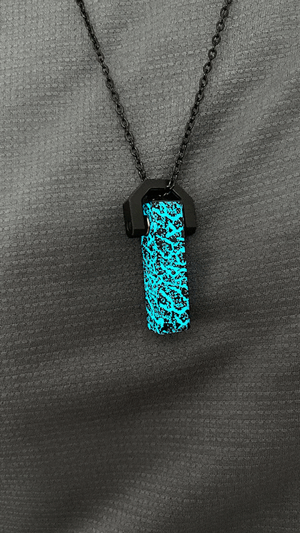 Black GLO Fragment Pendant