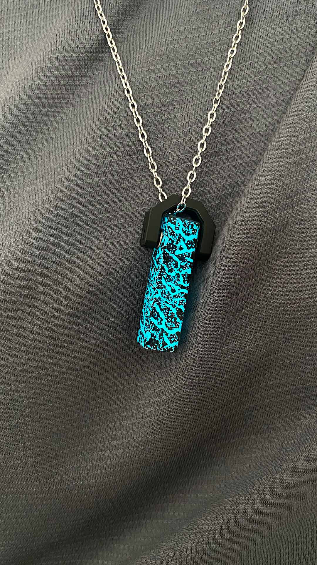 Black GLO Fragment Pendant