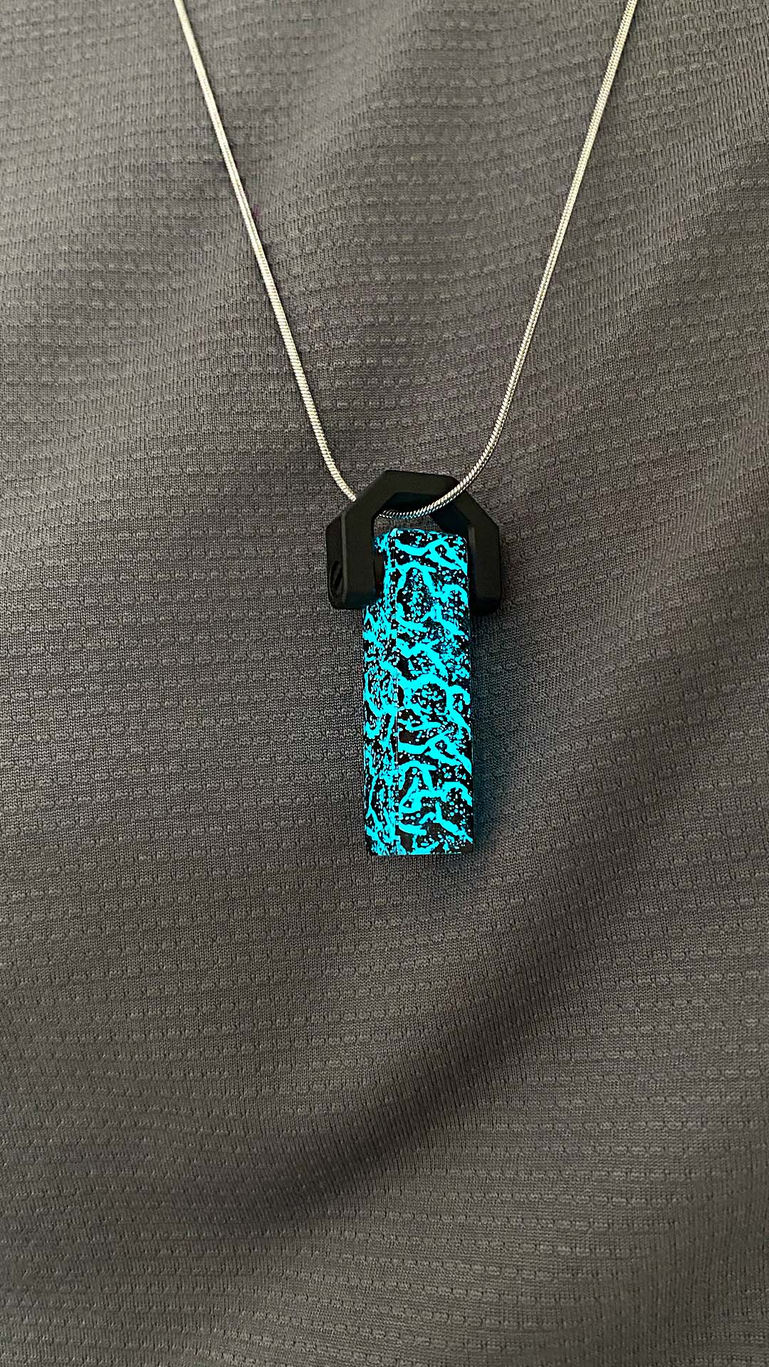 Black GLO Fragment Pendant