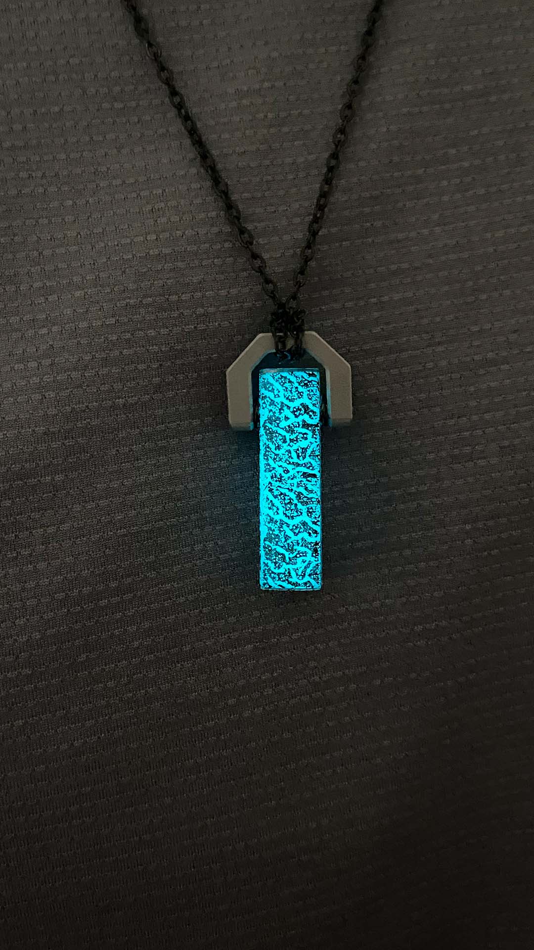 Black GLO Fragment Pendant