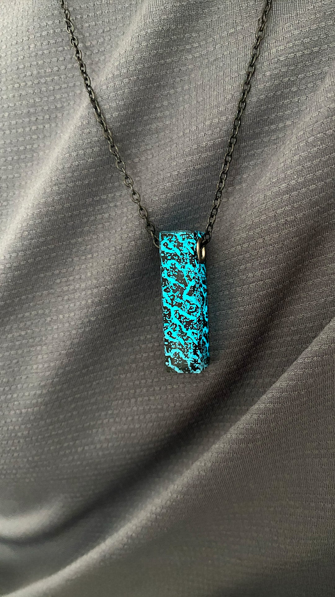 Black GLO Fragment Pendant