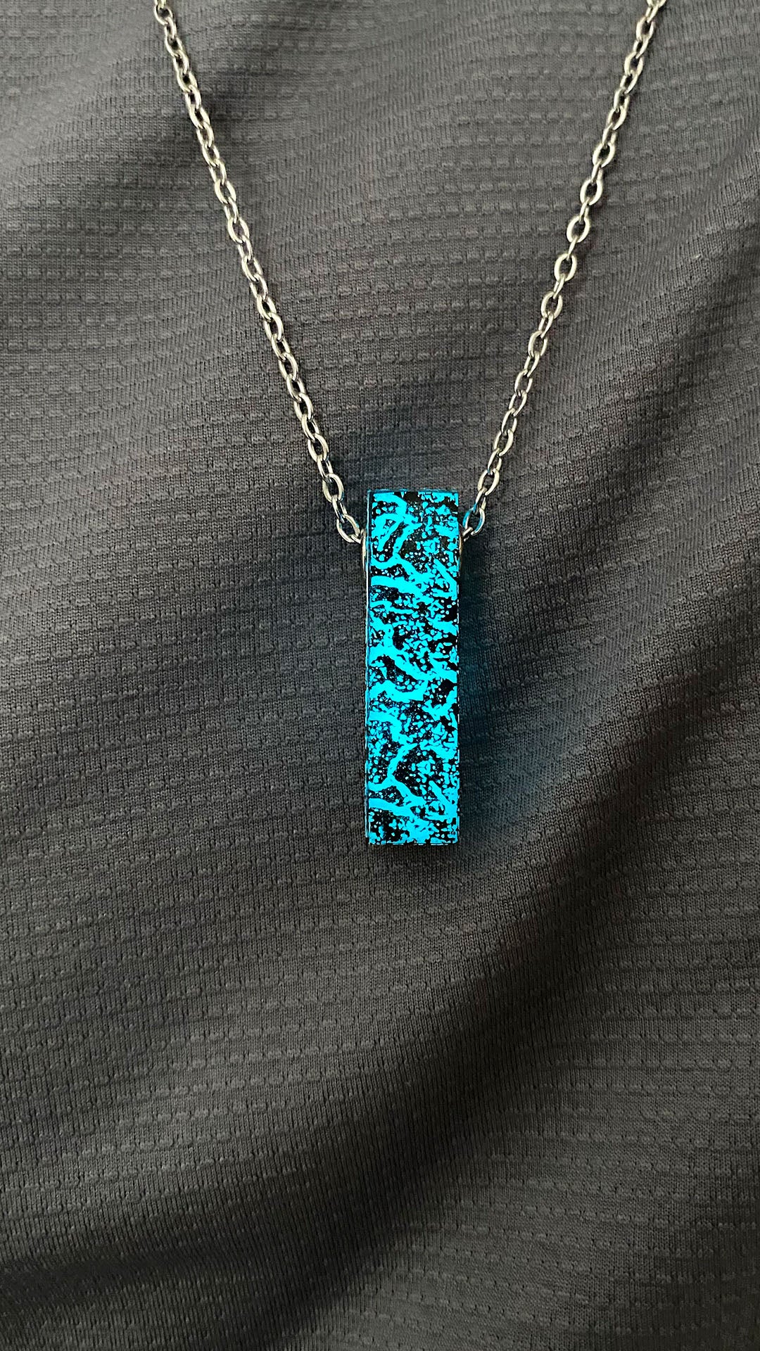 Black GLO Fragment Pendant
