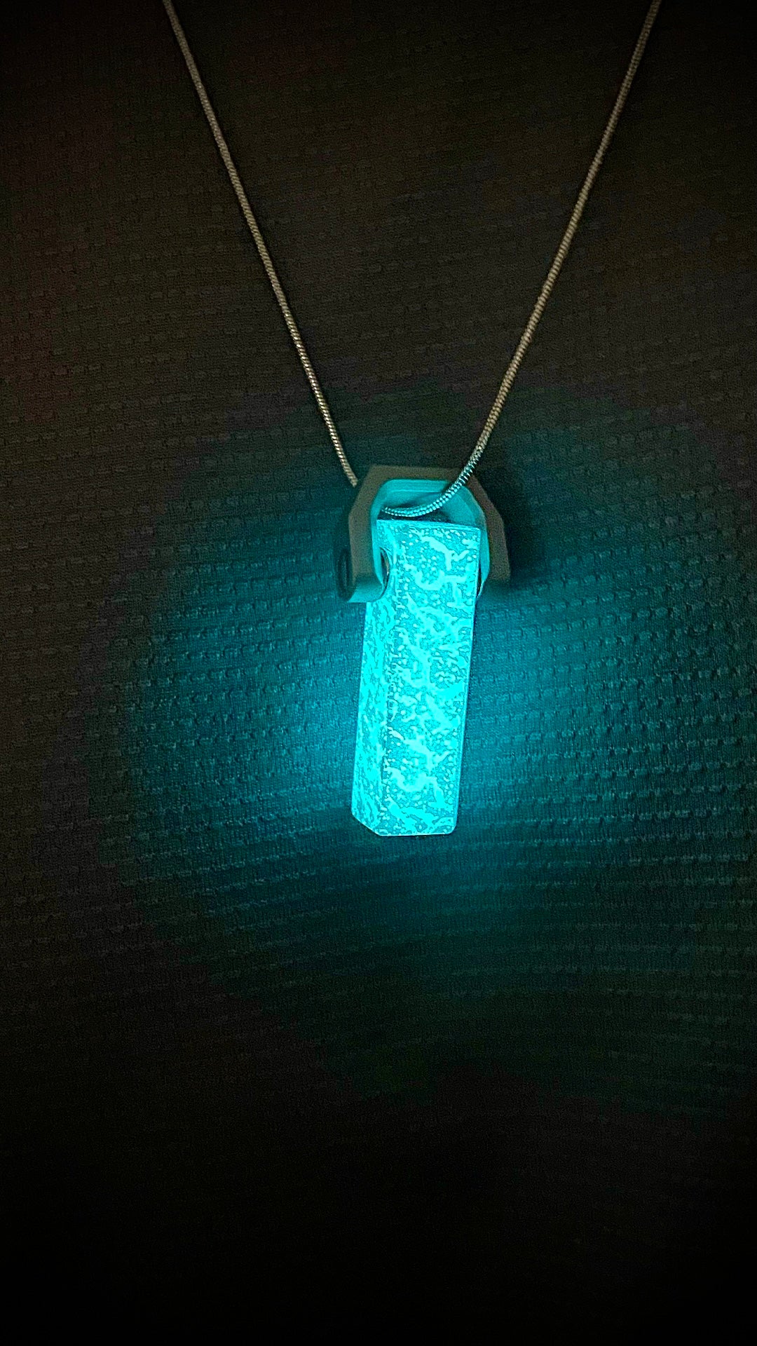 Glacier GLO Fragment Pendant