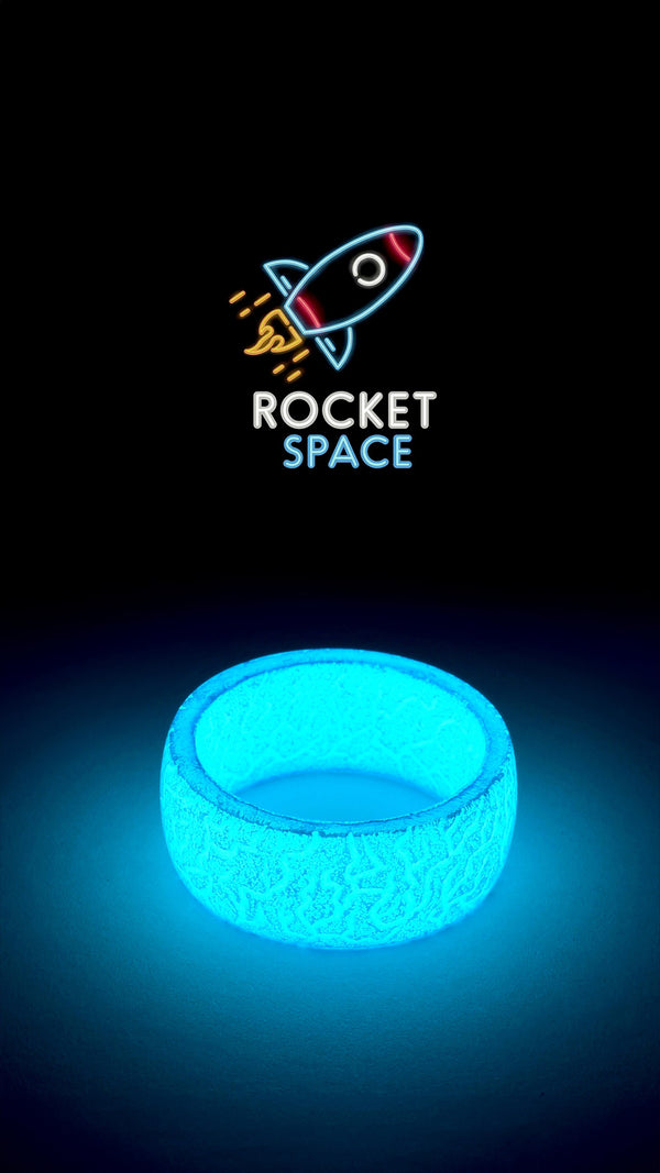 ROCKET SPACE | Glow In The Dark Rings | GLO Original | Secret Woods