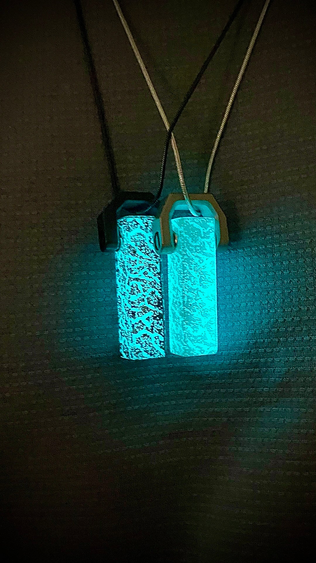 Glacier GLO Fragment Pendant
