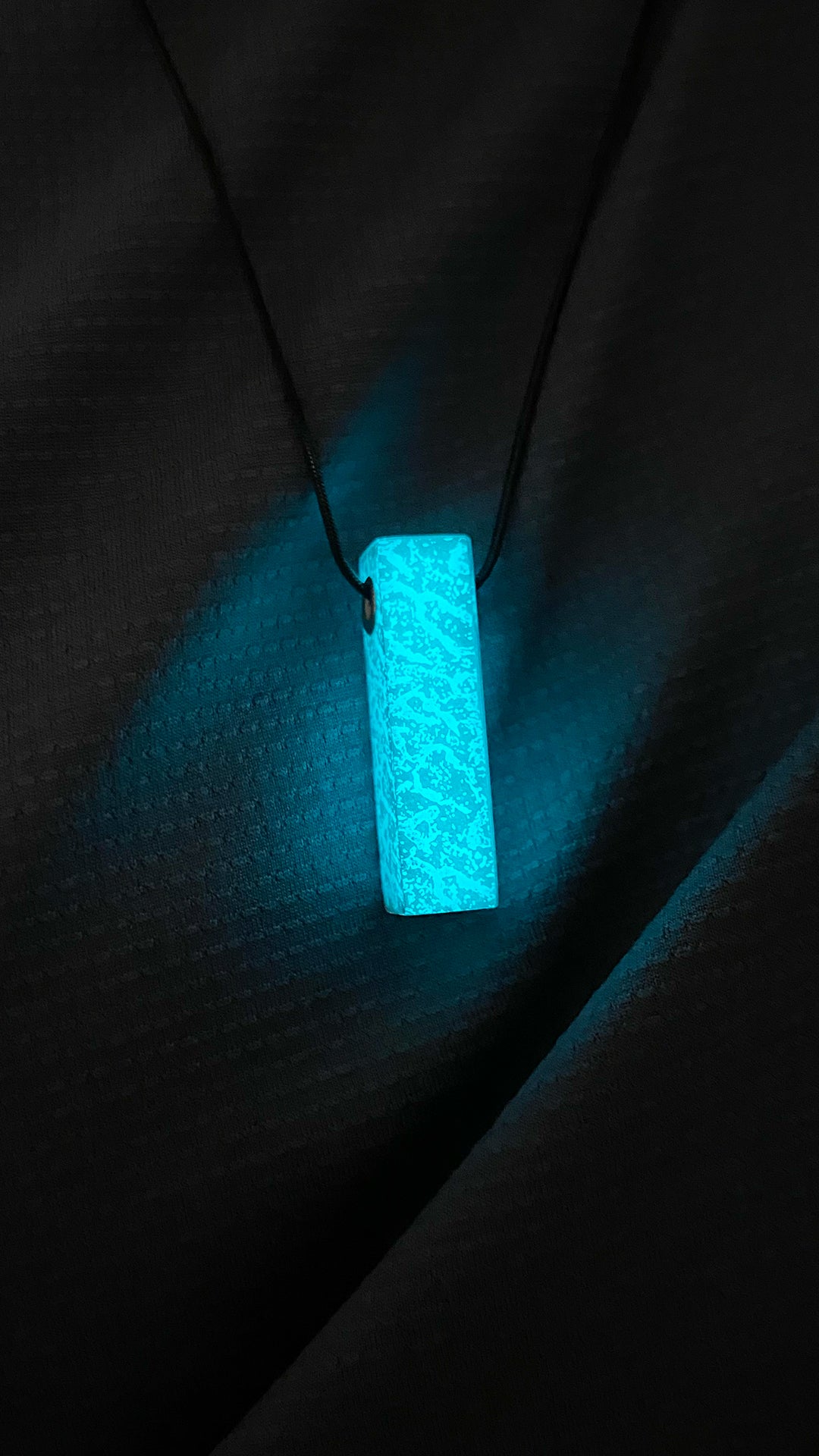 Glacier GLO Fragment Pendant