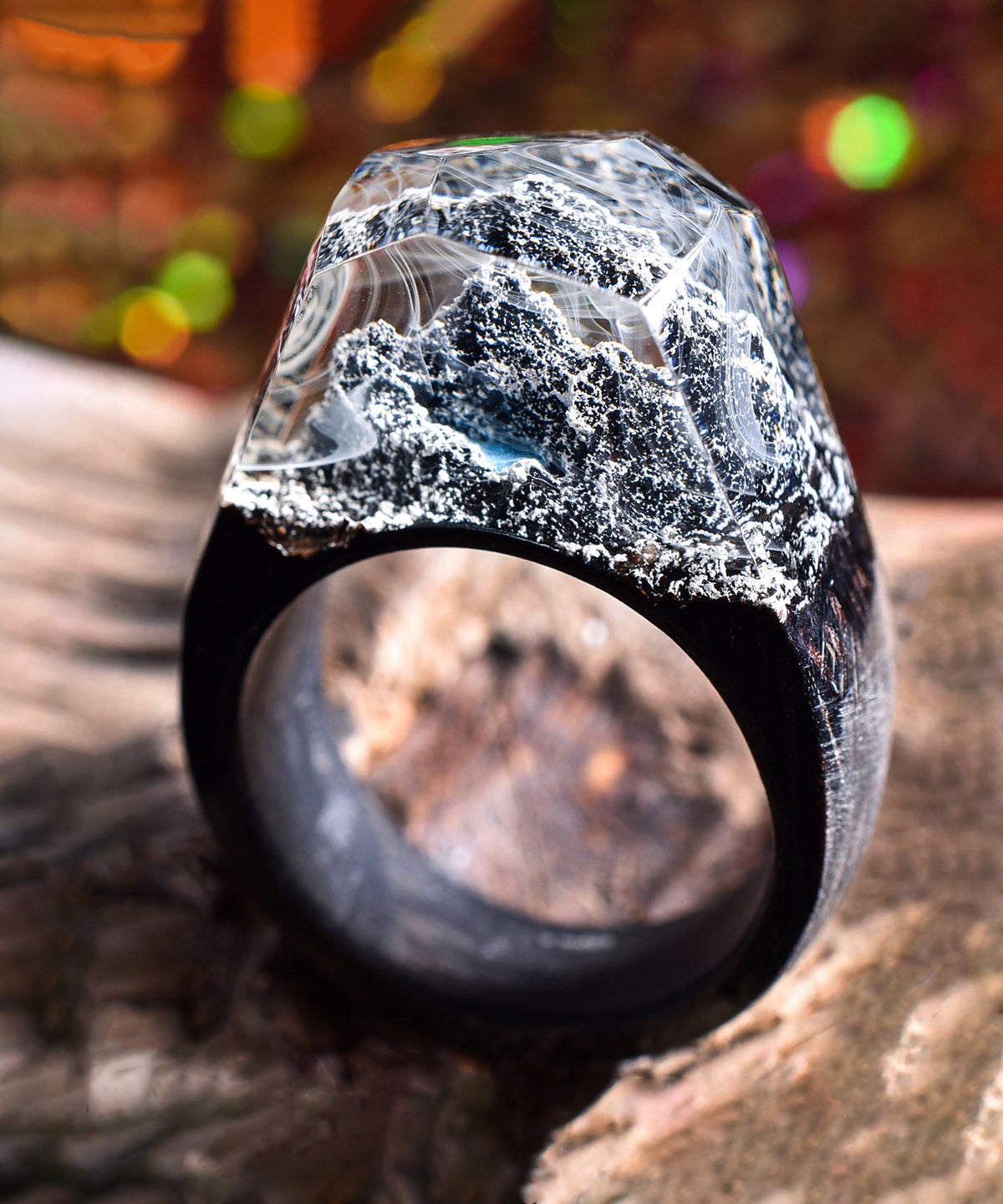Orange Tungsten Ring, Polished Finish - 6MM – Redwood Rings