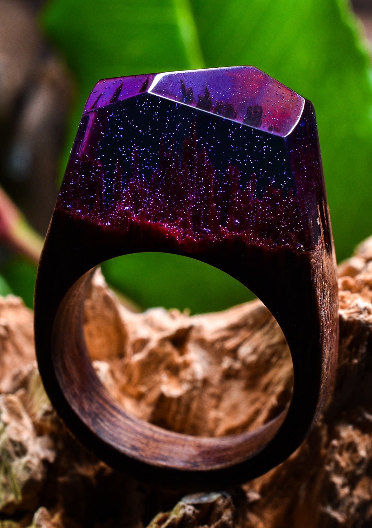 Midnight Purple Forest Size-7.5