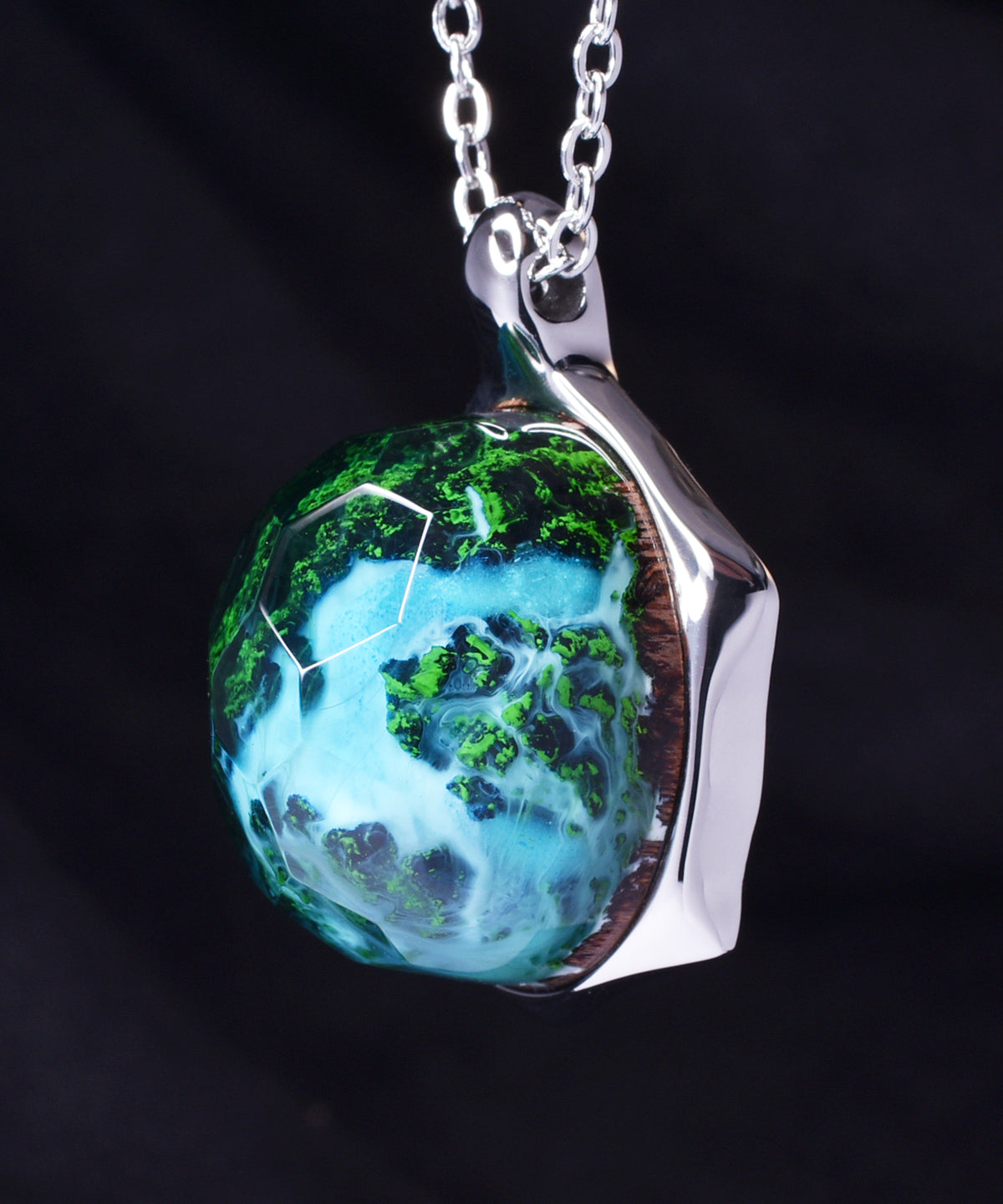 Azure Falls &amp; Turtle Pendant (COMBO)