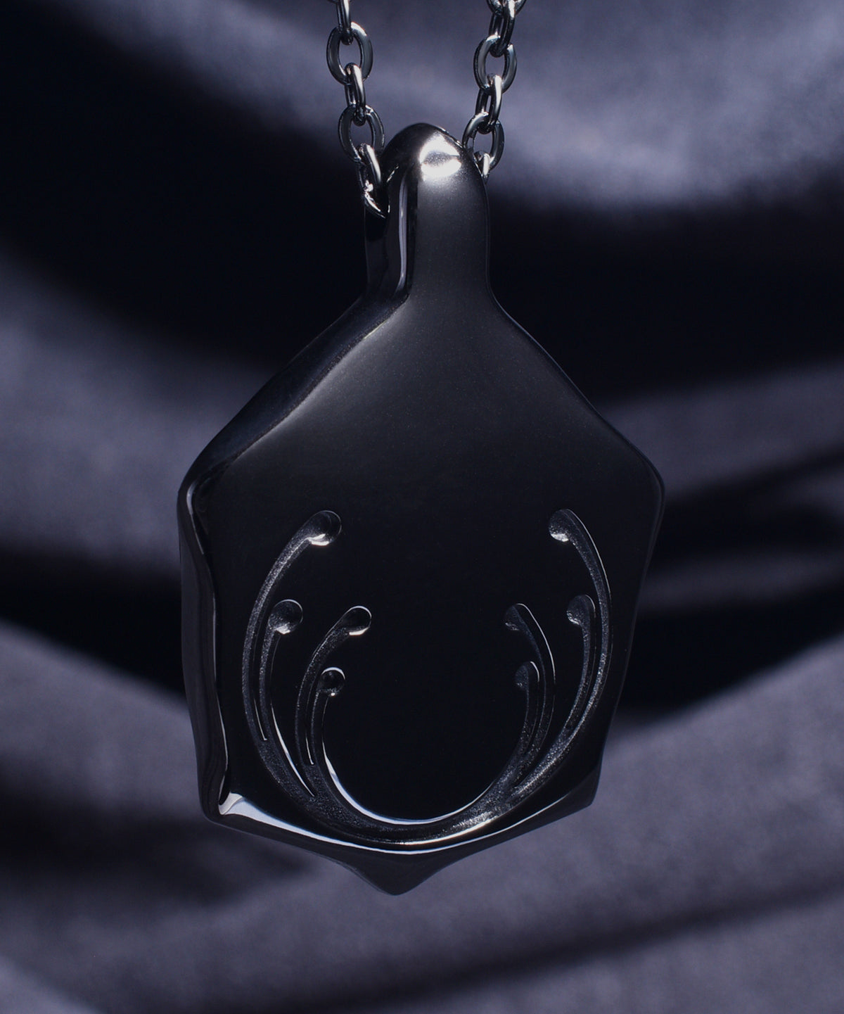 Enchanted Forest &amp; Black Turtle Pendant