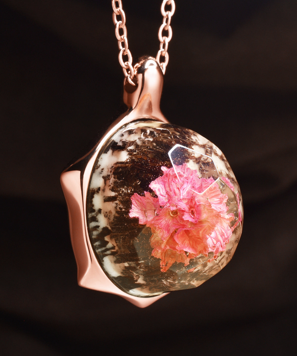 Ethereal Blossom &amp; Turtle Pendant (COMBO)