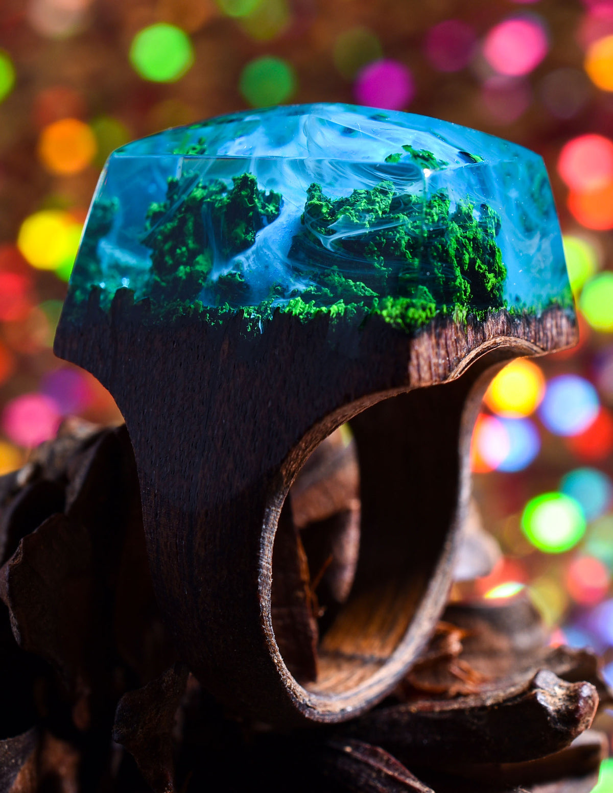 Panorama Azure Falls Ring (Size-8)