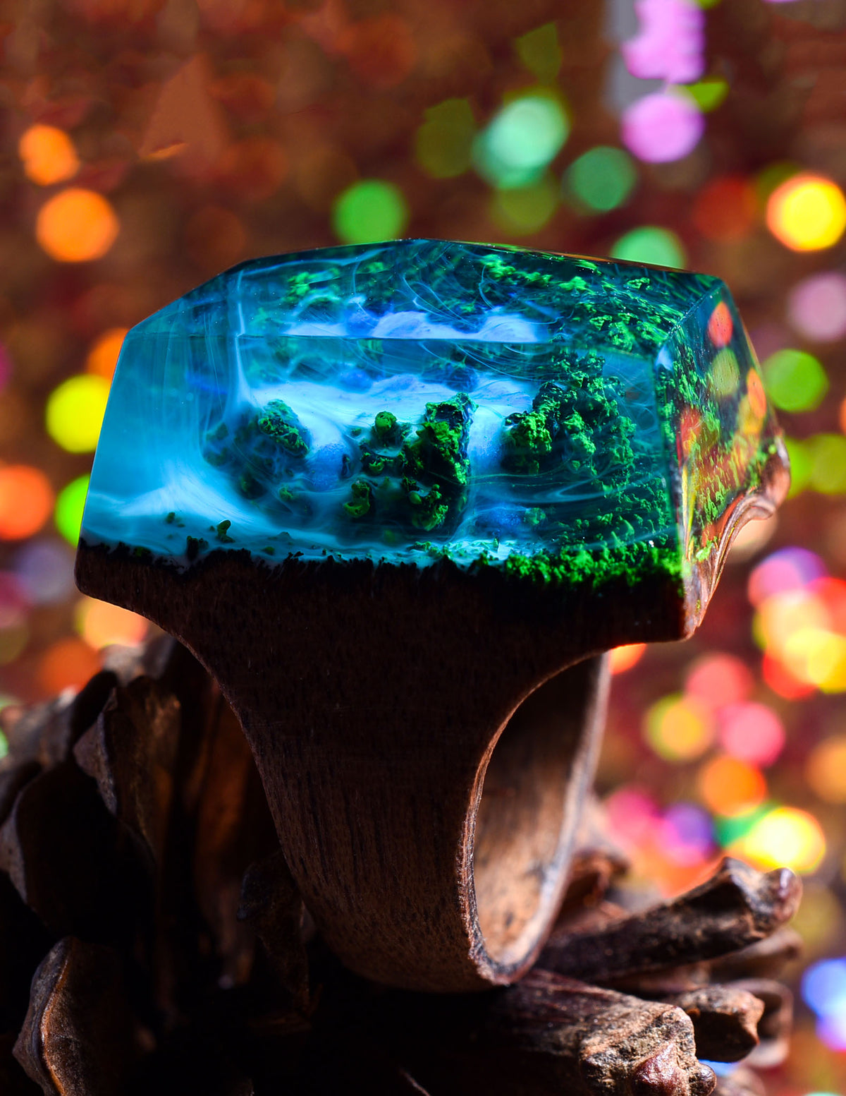 Panorama Azure Falls Ring (Size-8)