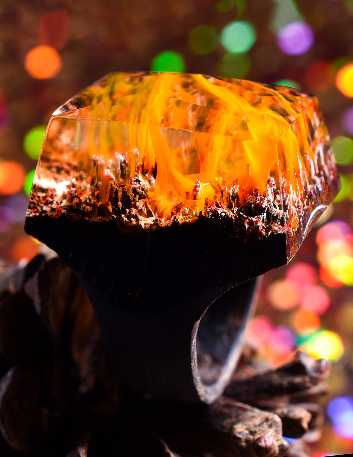 Panorama Ember Spirit Ring (Size-7.5)