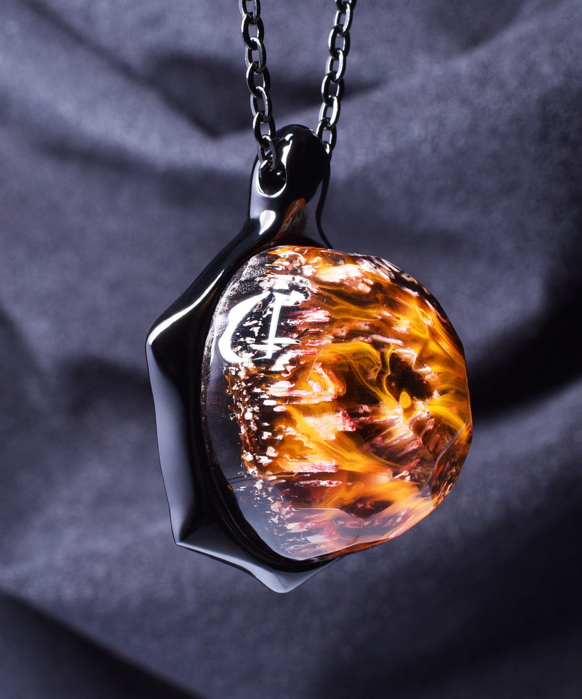 Ember Spirit &amp; Black Turtle Pendant