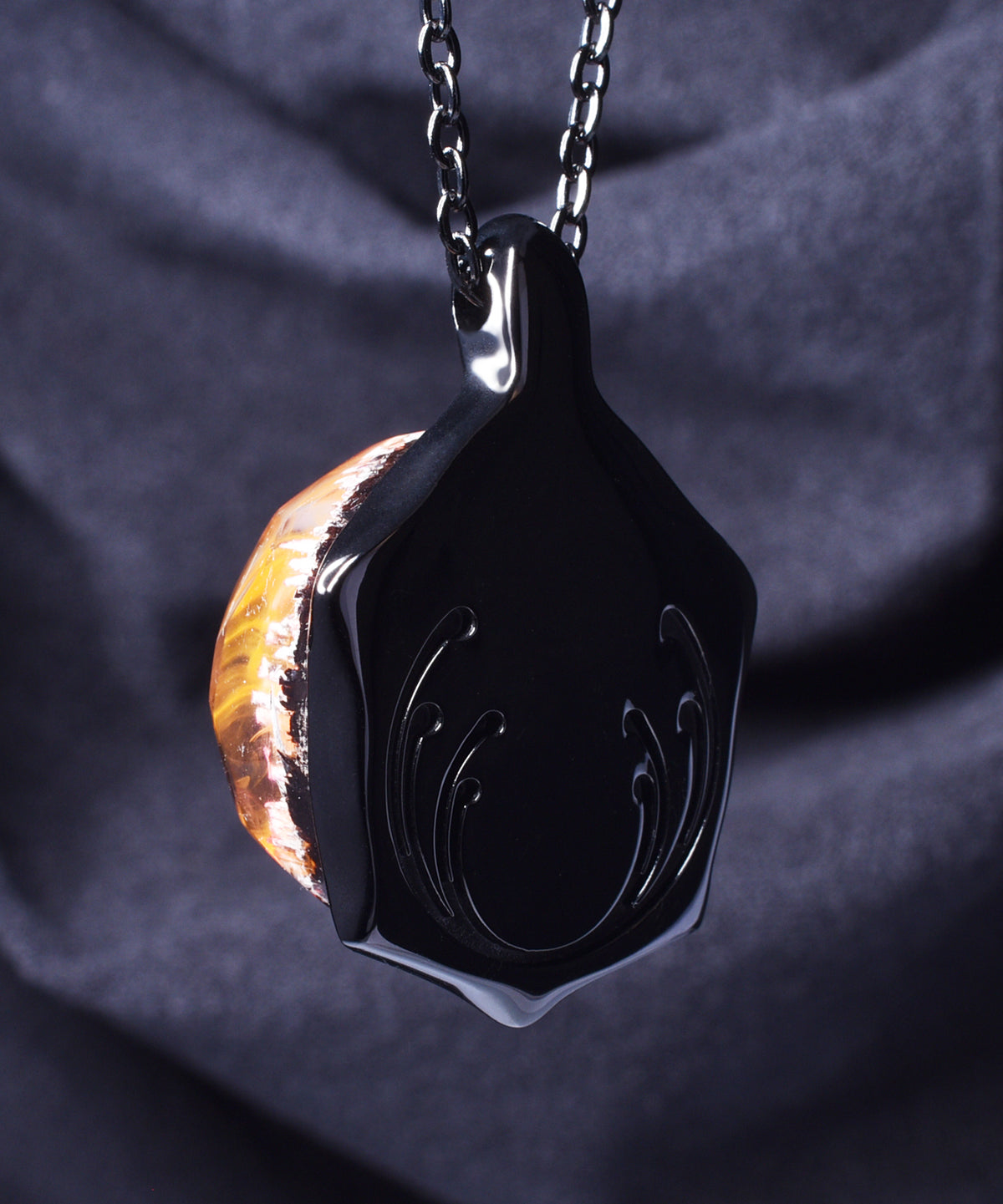 Ember Spirit &amp; Black Turtle Pendant