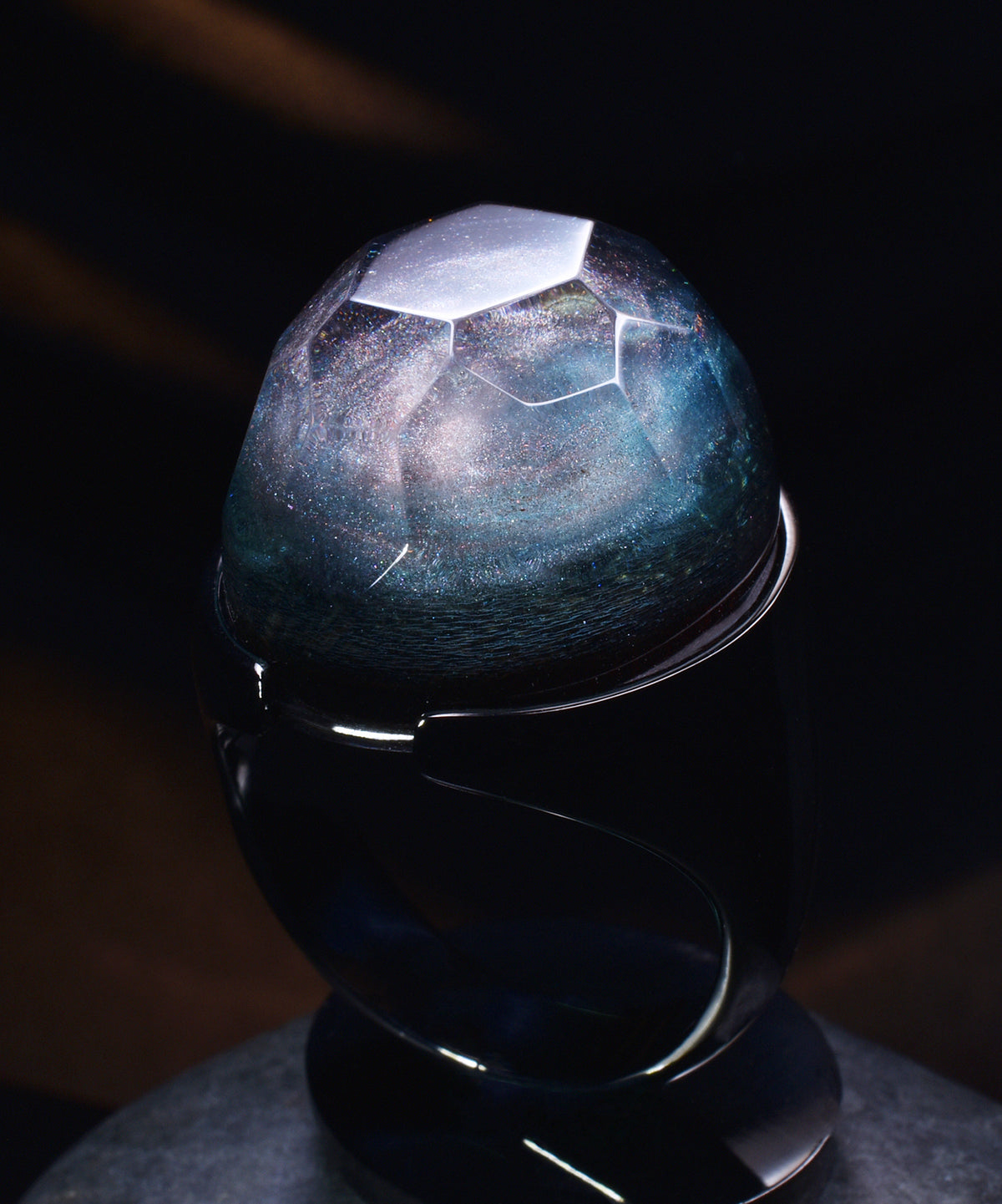 Galactica &amp; Black Halo Ring