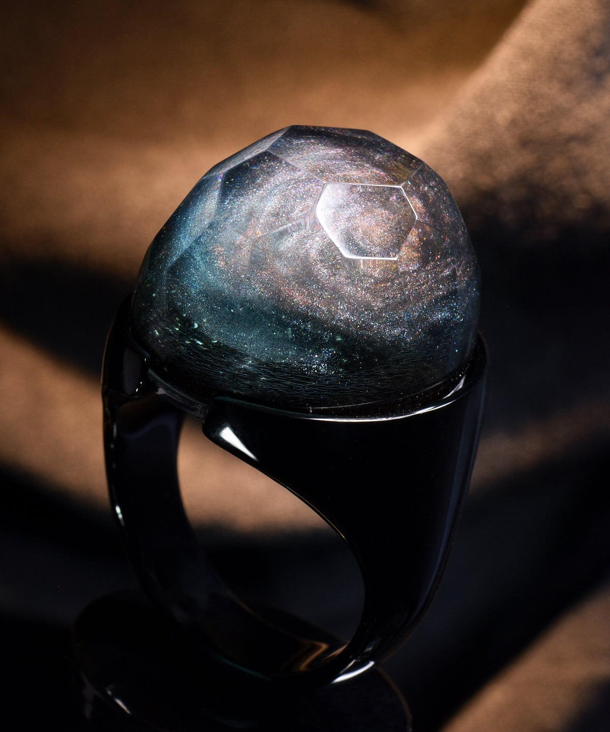 Galactica &amp; Black Halo Ring