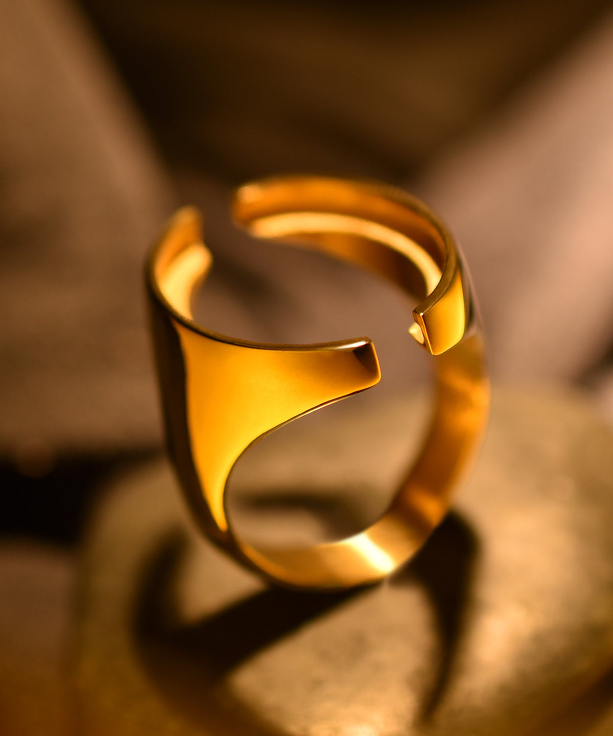 Ember Spirit &amp; Gold Halo Ring