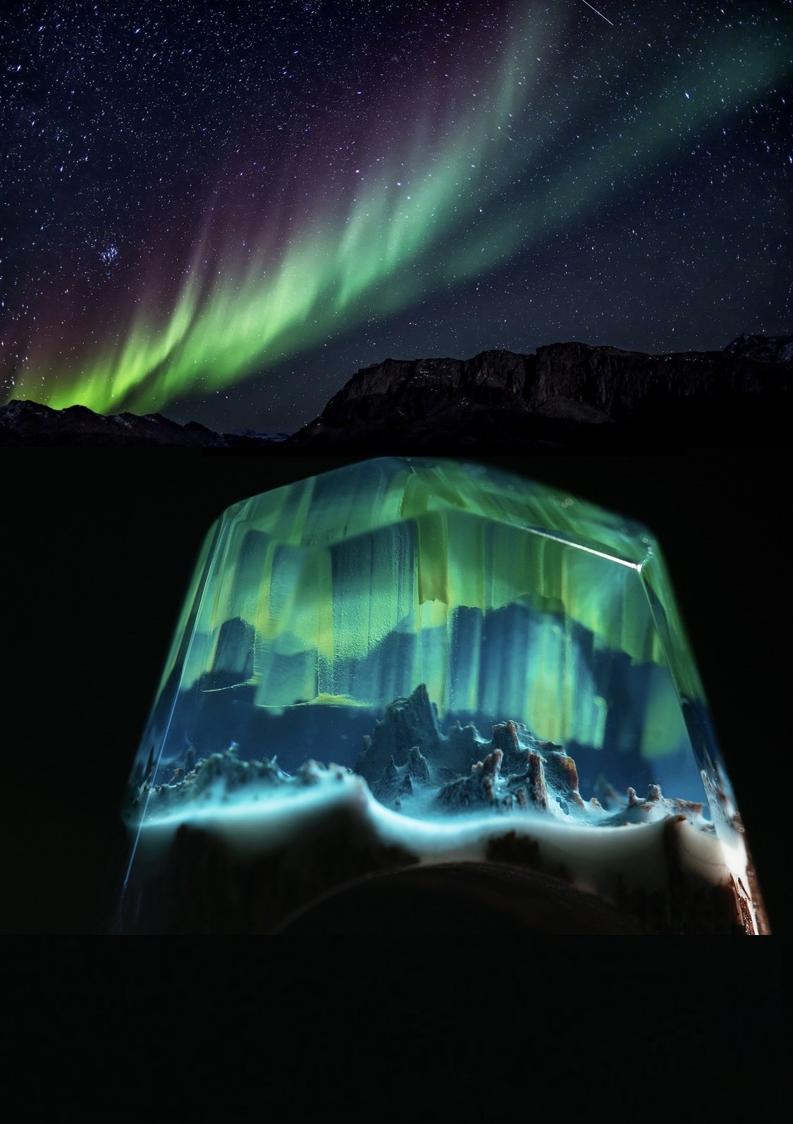 Aurora Borealis Size-11.5