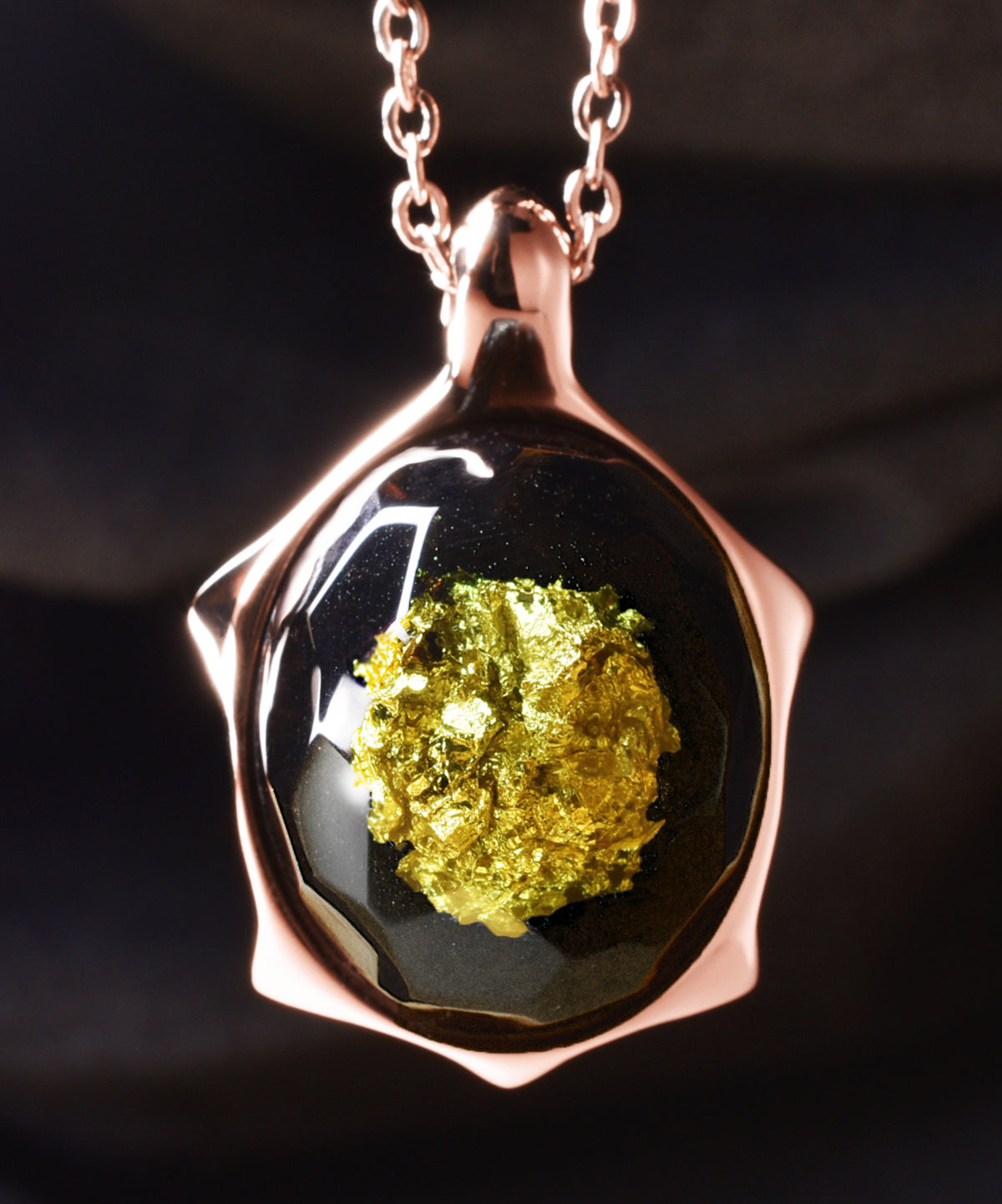 Gold Millettia &amp; Turtle Pendant (COMBO)